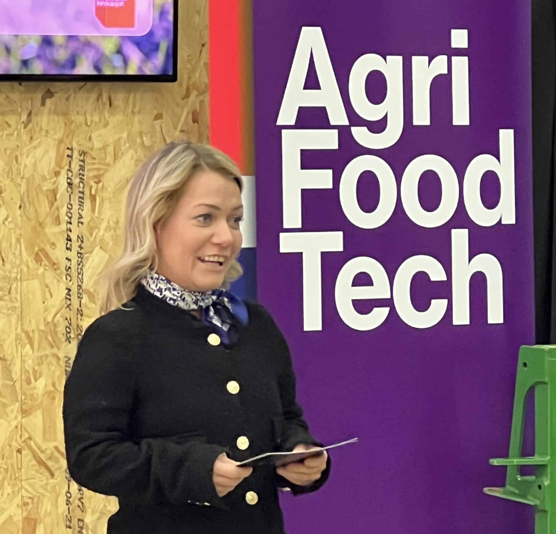 Sandra Borch om agritech (agrifoodtech)